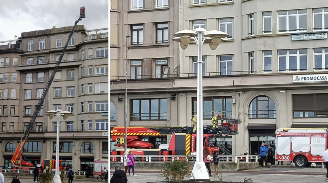 Los bomberos logran controlar un espectacular incendio en un restaurante de Fomento