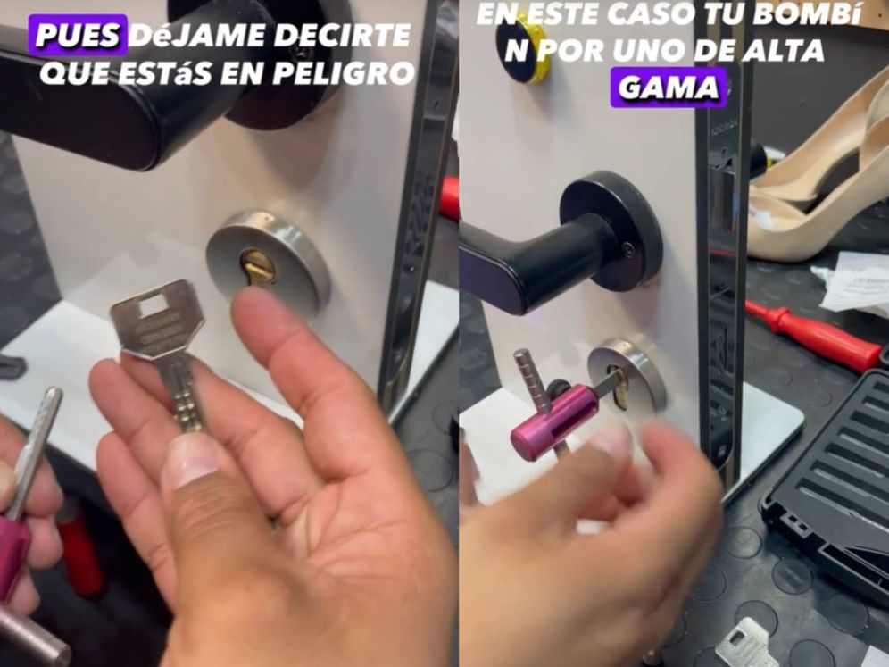 Cómo identificar la llave maestra de los ladrones, según un experto en cerrajería