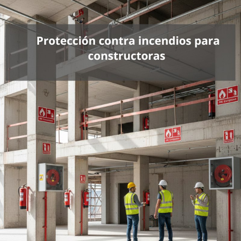 Protección contra incendios para constructoras. Un enfoque estratégico en la edificación contemporánea.