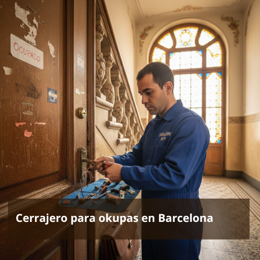 Cerrajero para okupas en Barcelona: soluciones profesionales, legales y eficaces