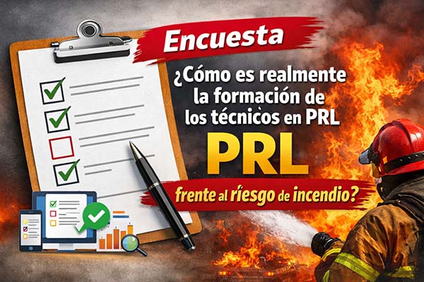 Formación en PRL frente al riesgo de incendio: diagnóstico técnico y retos reales. Radiografía actual de la prevención