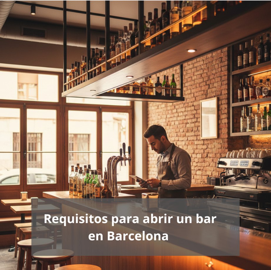 Requisitos para abrir un bar en Barcelona