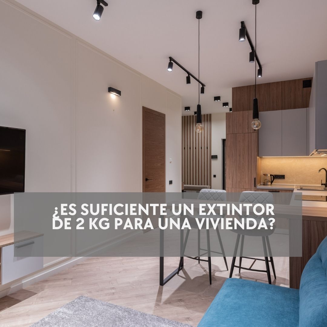 ¿Es suficiente un extintor de 2 kg para una vivienda? Protección contra incendios domésticos: criterios técnicos que determinan la elección correcta.