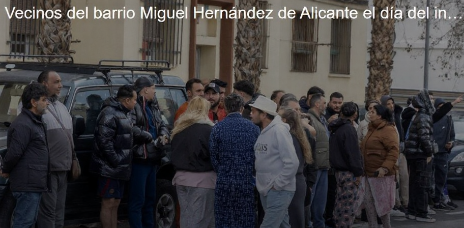 Crisis habitacional tras el incendio en Miguel Hernández de Alicante: familias desplazadas y menores afectados por la incertidumbre. Tres semanas después